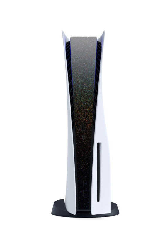 Cosmic Morpheus Matte skin for Sony PS5 middle section